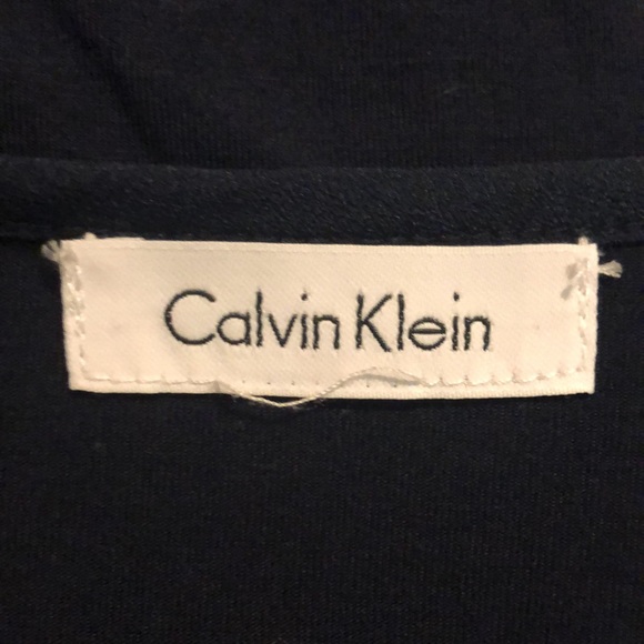 CALVIN KLEIN Size XL Soft 1-pocket Rounded Hem Stretchy Rounded-Neck $59 NEW - Picture 8 of 10